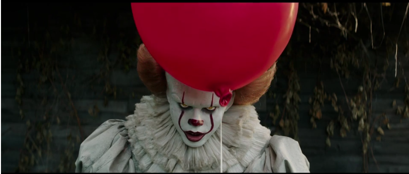 《小丑回魂》惊悚上映，上周北美票房夺冠