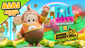 《糖豆人：终极淘汰赛》与《超级猴子球》联动视频 (视频 糖豆人：终极淘汰赛)