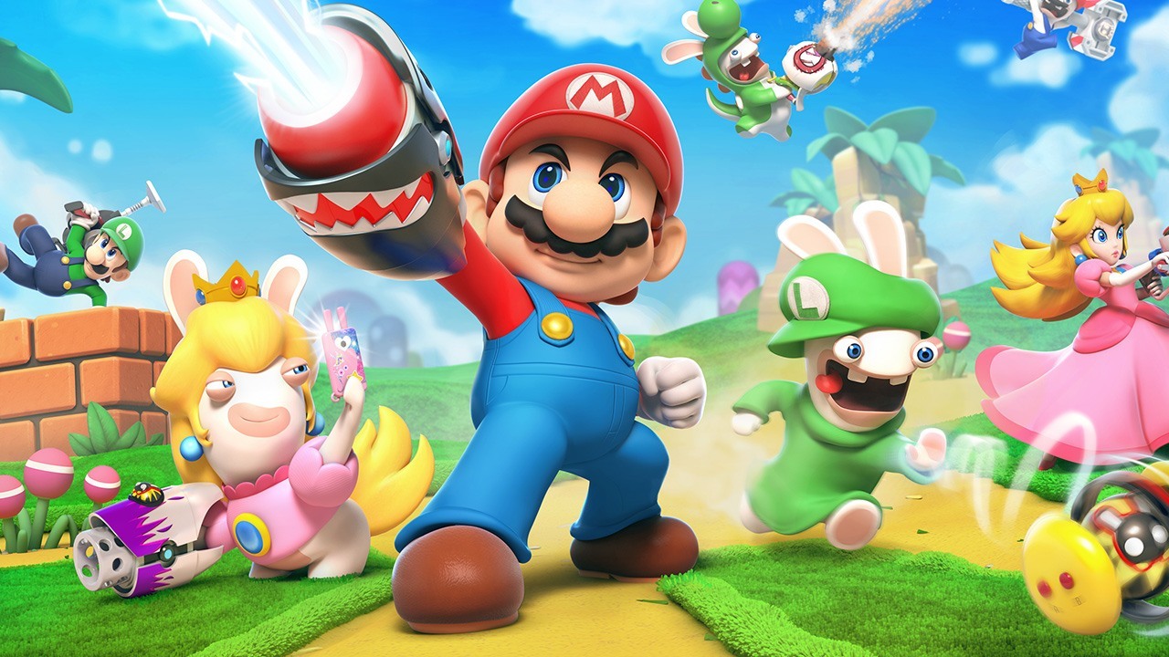 Mario follows the white rabbit into a place trippier than Alice could’ve imagined.