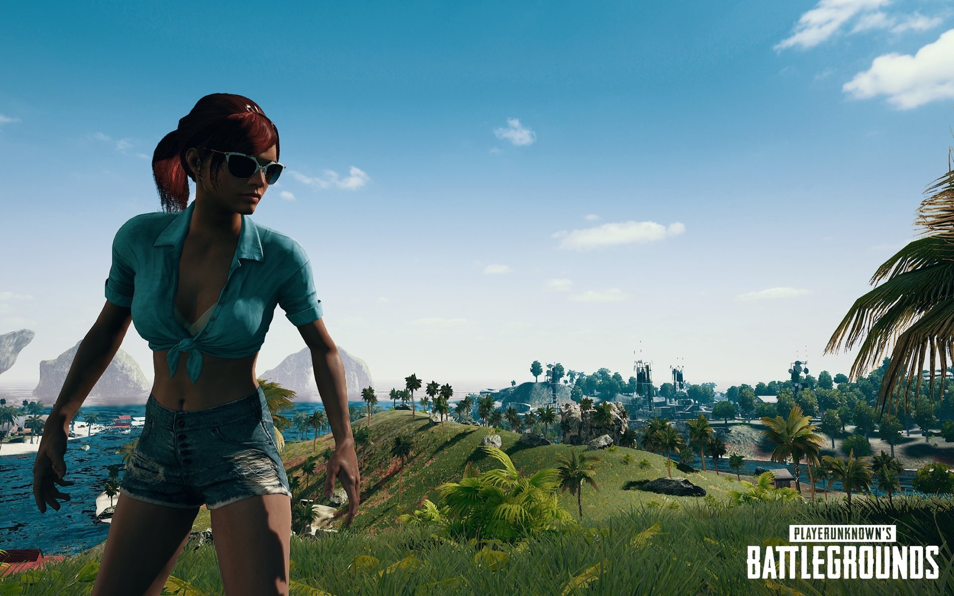 A scene from the new Sanhok Map in PlayerUnknown's Battlegrounds.