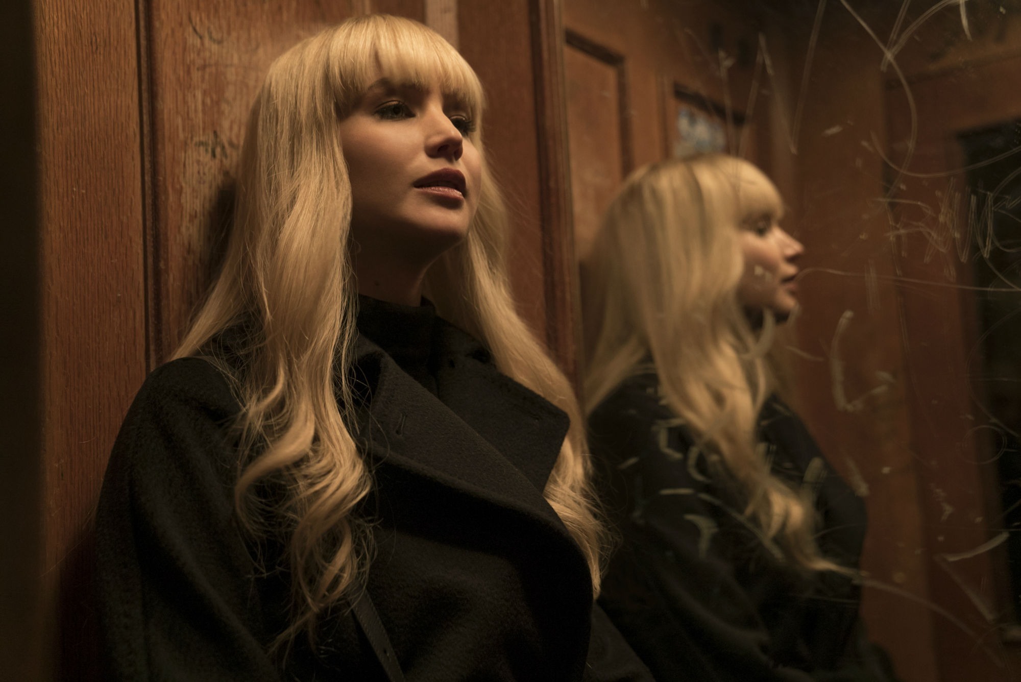 Jennifer Lawrence stars in Red Sparrow as Dominika Egorova, a former prima ballerina drafted against her will to become a 