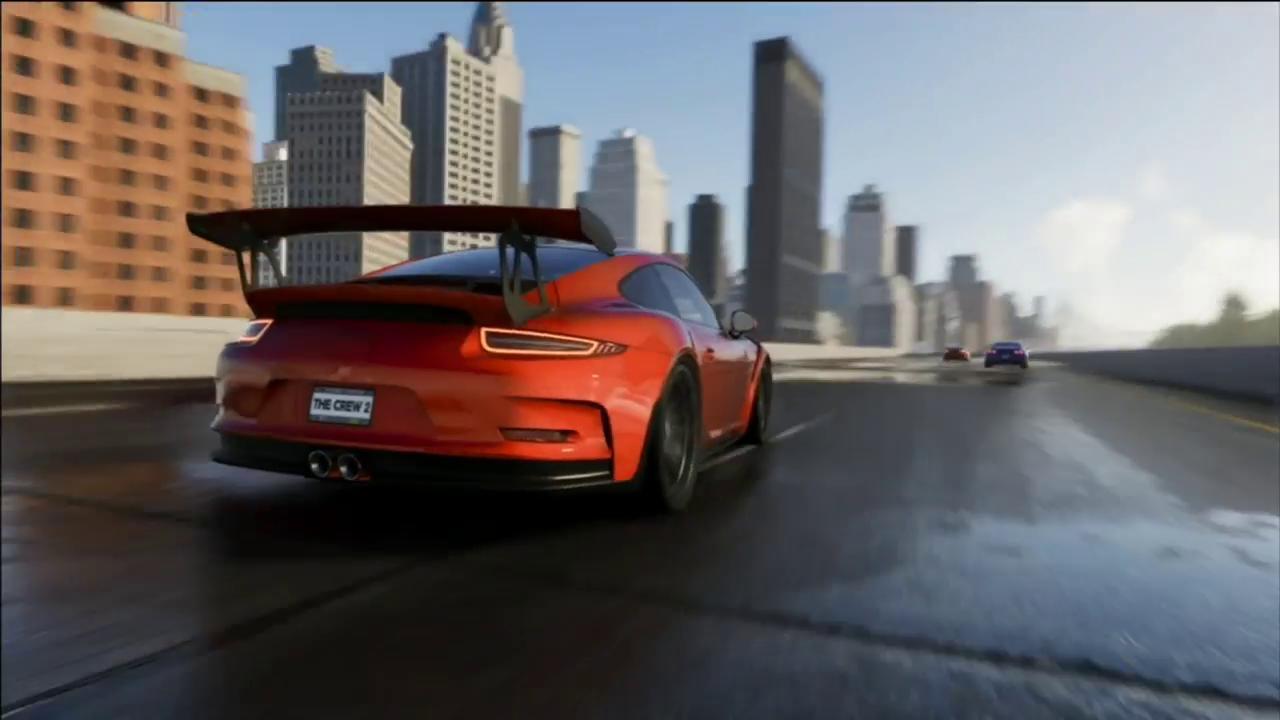 Stills from the E3 2017 gameplay trailer for The Crew 2.