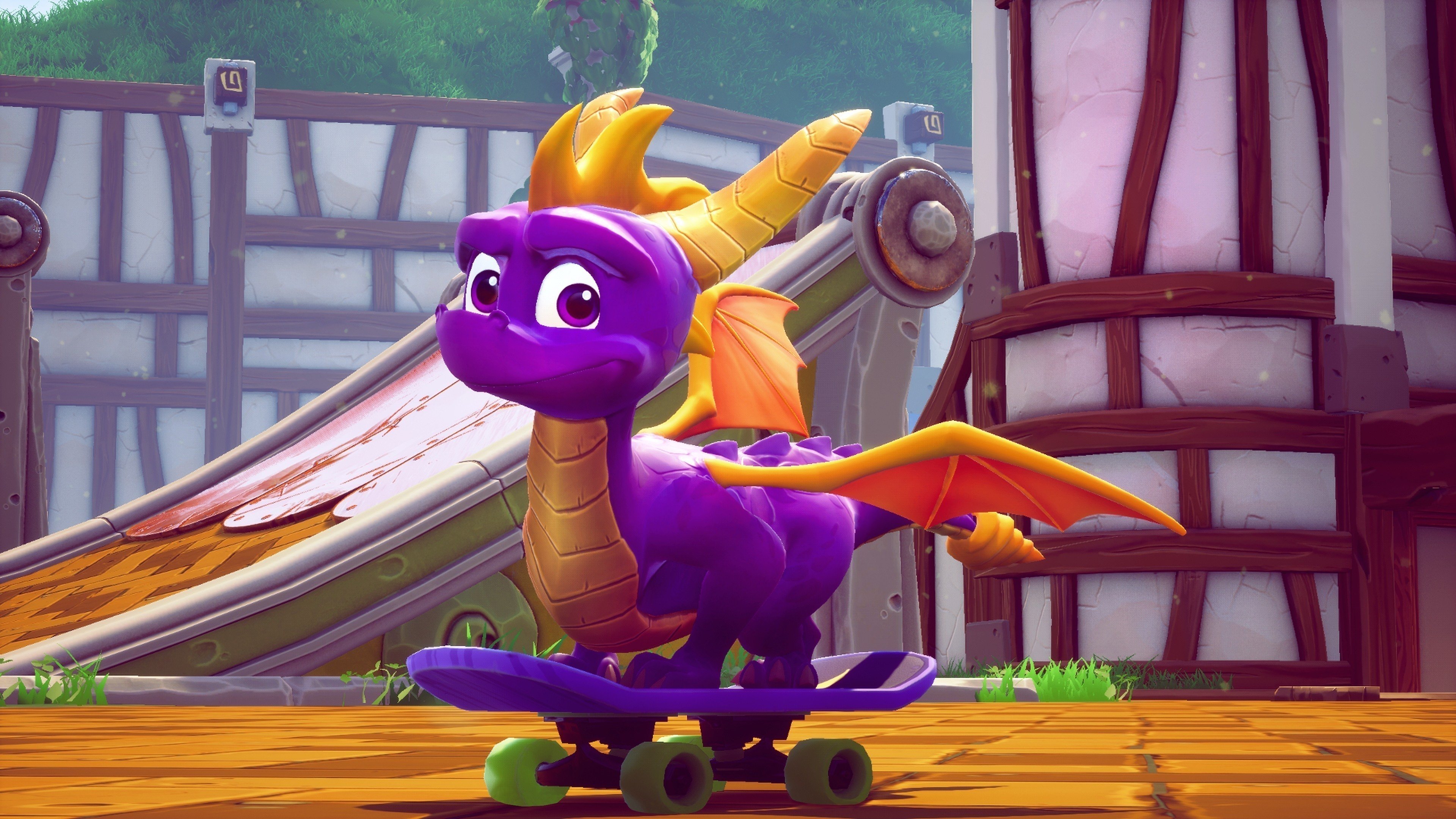 Sunny Villa in the remastered Spyro: Year of the Dragon, included in the Spyro Reignited Trilogy package.