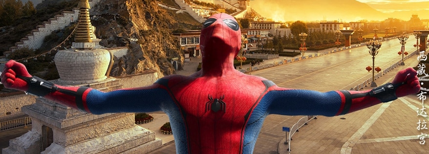 《蜘蛛侠：英雄归来》发布美丽中国系列海报