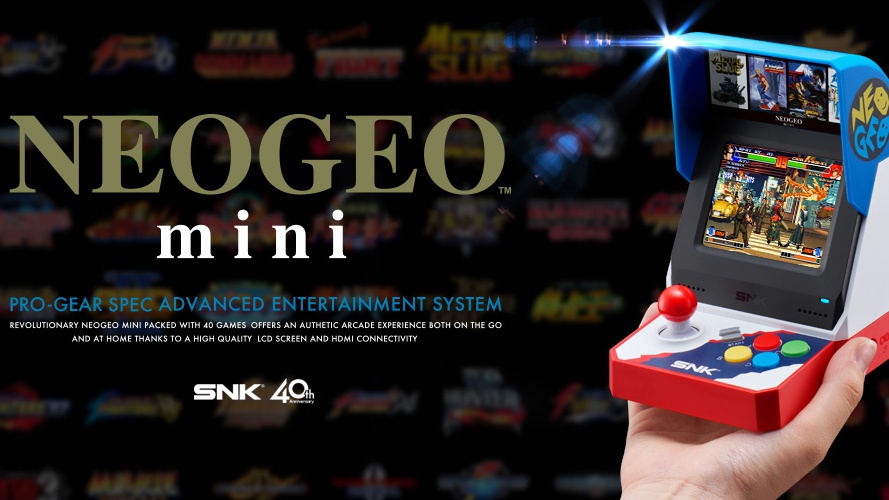 SNK NEOGEO mini日本7月24日全球首发，预售已启动