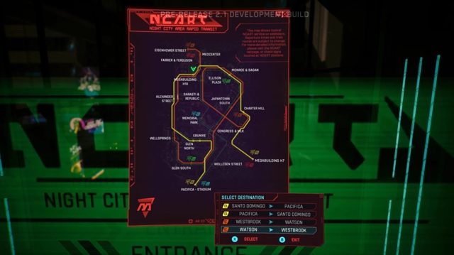 《赛博朋克2077》地铁系统介绍视频