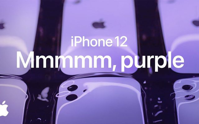 紫色款iPhone12宣传视频