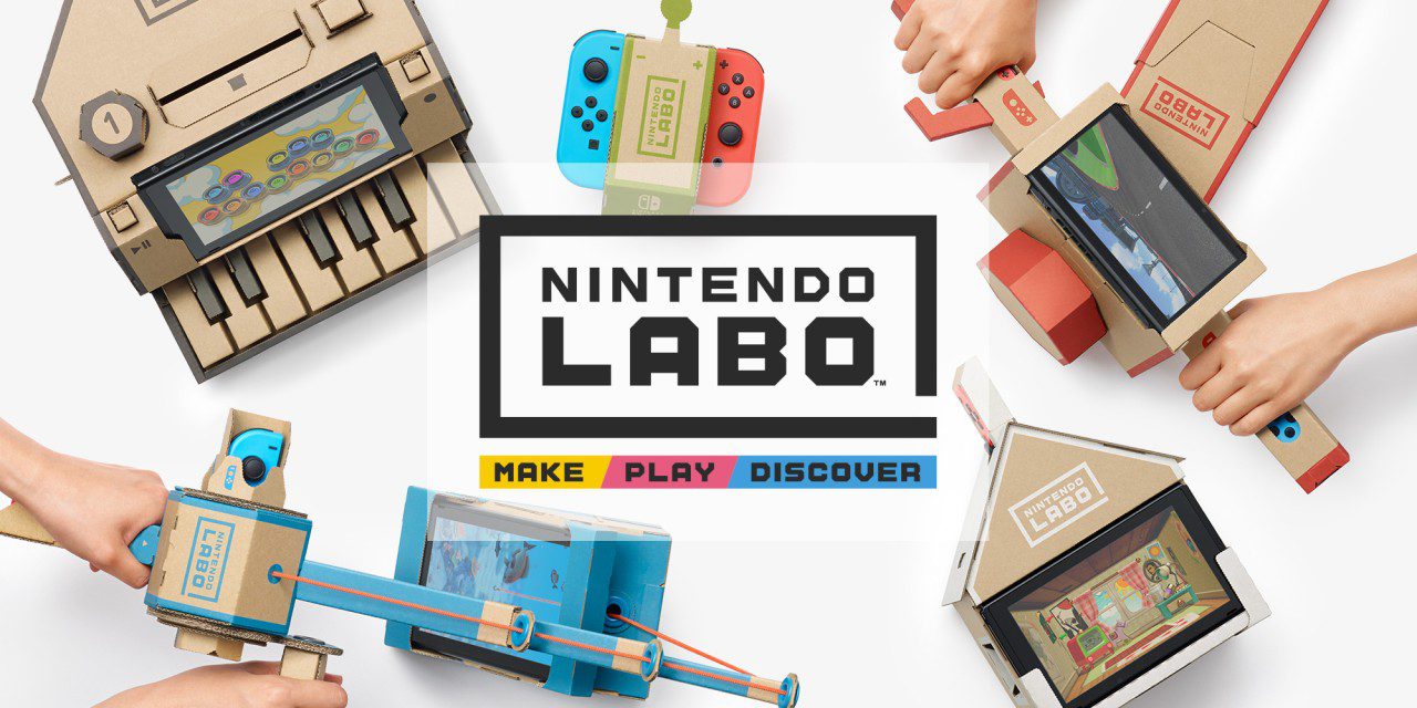 新玩法？！任天堂公布全新产品《labo》 - 任天堂Labo