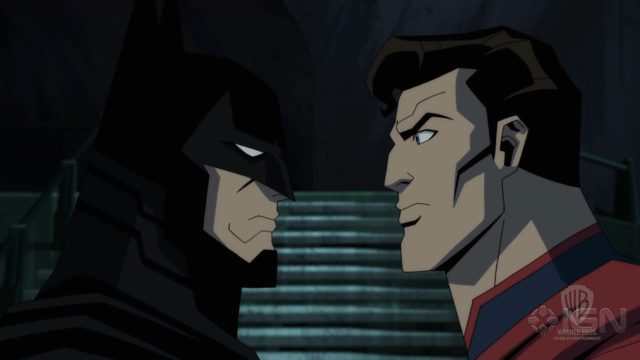 动画电影《不义联盟》「超人与蝙蝠侠」片段