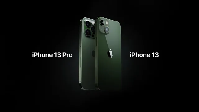 苍岭绿版iPhone 13及iPhone 13 Pro宣传视频