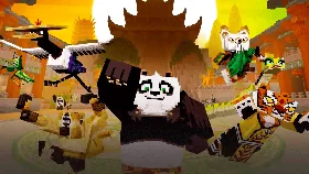 《我的世界》×《功夫熊猫》联动DLC宣传视频 (视频 我的世界)