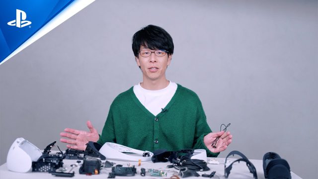 PS VR2 头戴设备拆解介绍视频