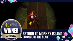 金摇杆奖2022年度PC游戏——《重返猴岛》 (视频 重返猴岛)