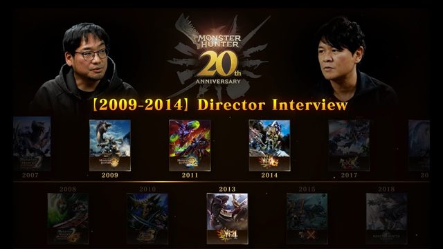 《怪物猎人》系列20周年开发团队访谈视频：2009-2014