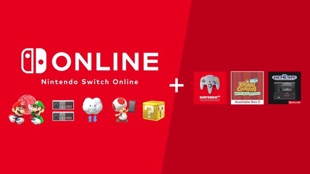 任天堂Switch Online扩展内容服务预告