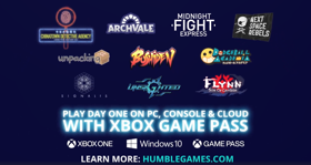 Humble Games首日XGP游戏阵容Gamescom预告 (视频 Xbox游戏通行证)