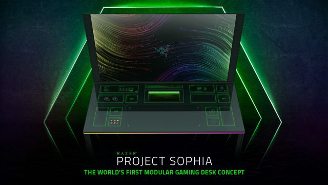 雷蛇模块化电脑桌「Project Sophia」概念宣传片