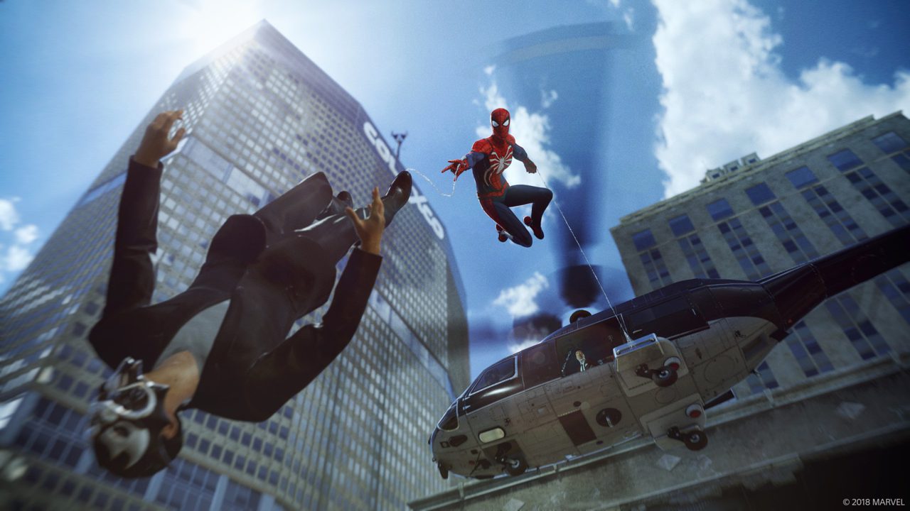 《漫威蜘蛛侠》成为PS4白金率最高独占游戏