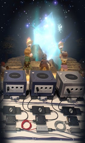 为了一起玩《最终幻想 水晶编年史》，四位小伙伴造了台「超级 NGC」