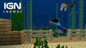 Minecraft Launches Aquatic Phase Two Update - IGN News (视频 Switch)